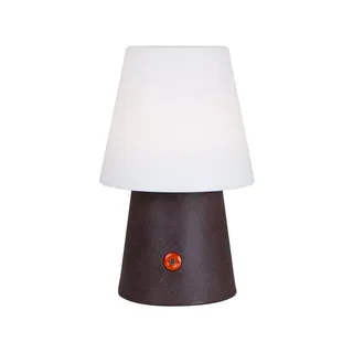 8 seasons DESIGN Tischlampe No. 1 'brown' 30 (3-stufige LED mit Akku)