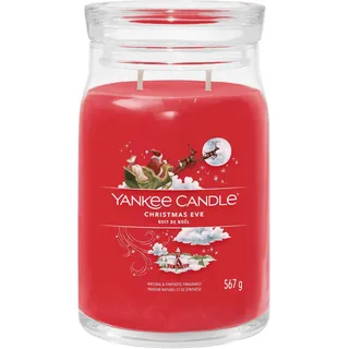 Yankee Candle Christmas Eve große Kerze 567 g rot