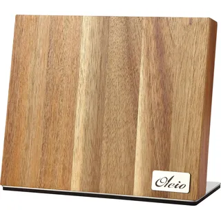 OLEIO magnetisches Messerbrett aus Akazienholz, ohne Messer