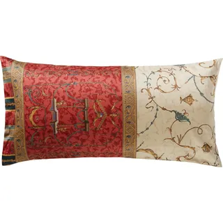 Bassetti OPLONTIS Kissenhülle zu Bettwäsche aus 100% Baumwollsatin in der Farbe Rot v.8, Maße: 40x80 cm - 9226994