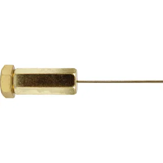 Seilspanngarnitur Wand zu Wand 5m, Hexagon in Gold Messing, Draht Garnitur als Aufhängung für Gardinen, Vorhänge, Fotos, Bilder, Kleiderbügel