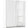 Schwebetürenschrank Kronach 175 x 210 x 59 cm Weiß/Silber