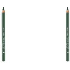 essence kajal pencil, Nr. 29 Rain Forest, grün, definierend, langanhaltend, farbintensiv, matt, vegan, Mikroplastik Partikel frei, Nanopartikel frei (1g) (Packung mit 2)