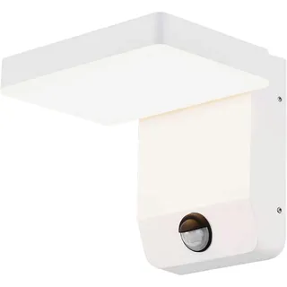 V-Tac Außenleuchte Metall 17,0 cm inkl. Bewegungsmelder weiß