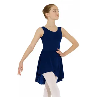 Roch Valley ISKIRTS Wickelrock aus Polycrepe Marineblau 30-32 (EUR 40-42)