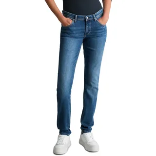 Marc O'Polo Denim Damen, Jeanshose mit Stretch-Anteil Slim (B41921012277) (Multi/Fresh Dark Blue),
