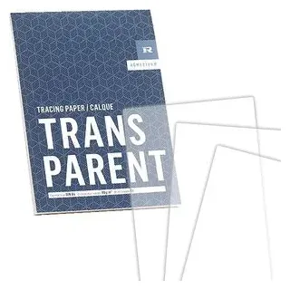 Römerturm Transparentpapier Classic Line 80 g/qm, 1 Block