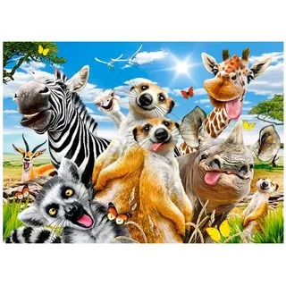 Castorland African Selfiey Puzzle 260 Teile (260 Teile)
