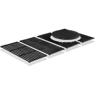 Enders® SWITCH GRID Rost-in-Rost System 7785 Gusseisen, für Enders® BOSTON 4, Grill-Zubehör, Grillrost, optionale Einsätze, Sear Grate, Pizzastein, Pfanne und Geflügelbräter, schwarz