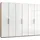 Drehtürenschrank Level by fresh to go 300 x 236 x 58 cm Braun/Weiß