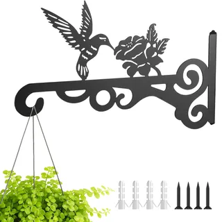 ARubyForest Haken für Blumenampel Wandhalterung Blumenampel Blumenampel Halterung Wandhaken Blumenampel mit Schrauben für Blumentöpfe Pflanzen Laternen Hängekörbe