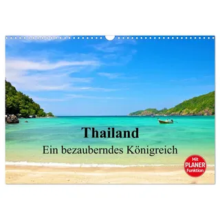Thailand - Ein bezauberndes Königreich (Wandkalender 2026 DIN A3 quer), CALVENDO Monatskalender: Thailand, ein beliebtes Reiseziel in Südostasien (CALVENDO Orte)