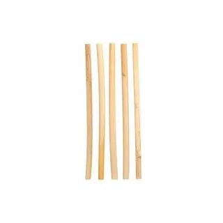 50 PAPSTAR Strohhalme pure braun