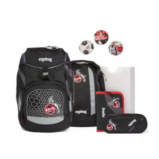 ergobag pack Set 6tlg. Domstürmbär schwarz