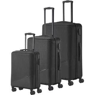 Travelite Bali Koffer-Set 3-tlg. schwarz/abs