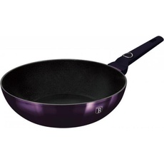 BerlingerHaus TITAN WOK FRYER 28cm BH-6633, Pfanne + Kochtopf, Violett