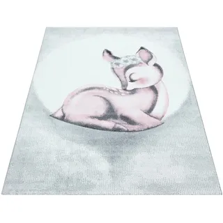 Ayyildiz Kinderteppich Bambi 830 Pink 80 cm x 150 cm