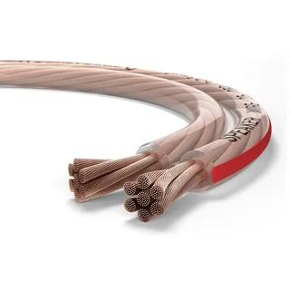 Oehlbach Speaker Wire SP-25 30 m, 2.50 mm2 Lautsprecherkabel, Transparent