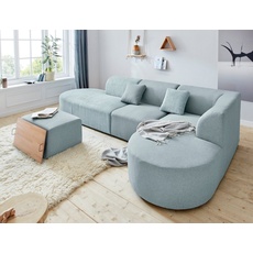 Bild Sofa-Eckelement »Alesund«, als Einzelteile oder Modulteil, blau
