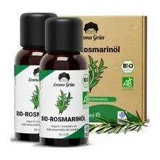 Emma Grün® Set ätherisches Bio Rosmarinöl naturrein & hochdosiert