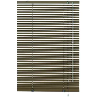 GARDINIA Aluminium-Jalousie 120 x 175 cm Braun