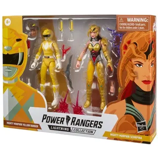 Hasbro Power Rangers Lightning Collection Yellow Ranger & Scorpina