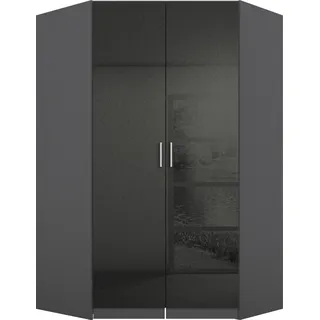 Rauch Eckschrank Celle 117 x 197 x 117 cm Grau