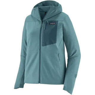 PATAGONIA Damen CrossStrata R1 Hoody, Wetland Blue, L