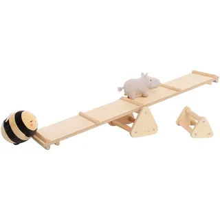 Pinolino Pinolino® Balancetrainer »Balancewippe und -balken »Kari«« Made in Europe, beige