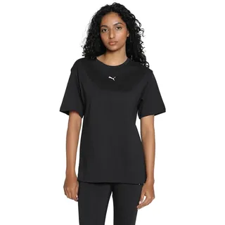 Puma ESS Relaxed Tee T-Shirts, PUMA Black, S