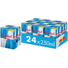 Red Bull Sugarfree, 6x4er Pack Dosen, EINWEG (24x250ML)