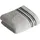 Cult de Luxe Gästehandtuch 30 x 50 cm grau 3 St.