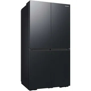 Samsung RF65DG960EB1EF French-Door-Kühlschrank mit Gefrierfach, 183 cm, 636 l, SmartThings AI Energy Mode, Beverage Center, Festwasseranschluss, Premium Black Steel