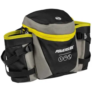 Powerslide Hip Bag Nordic Gürteltasche - Grey / Yellow - One Size