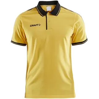 CRAFT Pro Control Poloshirt M Sweden Yellow/Black 3XL - Grün