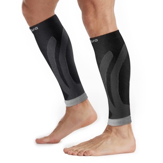 CAMBIVO 2 Paar Wadenbandage, Kompressionsstrümpfe Damen Herren, Stützstrümpfe, Compression Socks, Waden Kompression, Waden Beinlinge für Sport, Fussball, Laufen,Schwellung, Erholung