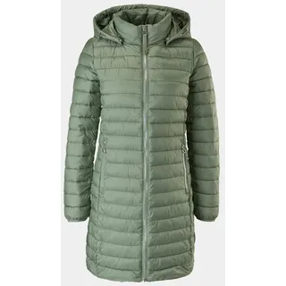 s.Oliver Lange Steppjacke mit abnehmbarer Kapuze - 42