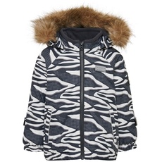 LEGO Wear Baby - Mädchen duplo Tec Play LWJESSICA 705 - Skijacke/Winterjacke Jacke,per pack Grau (Dark Grey 965),98 (Herstellergröße:98)