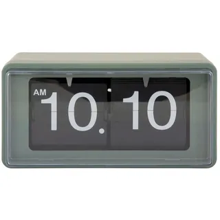 Karlsson Wanduhr Grün, Kunststoff, 10x10x20 cm, Timerfunktion, Dekoration, Uhren, Wanduhren