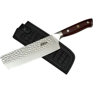 MaceMaker HAILSTORM NAKIRI SanMai Damast Küchenmesser