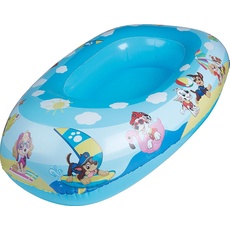 Kinderboot/Aufblasboot/Schlauchboot mit den Charakteren von Paw Patrol in Cartoonoptik ca. 80 x 54 x 22 cm