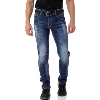 Cipo & Baxx Straight-Jeans Cipo & Baxx dark blue used