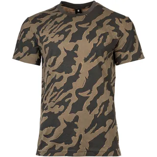 G-Star T-Shirt Island Camo schwarz M