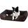 Hundekissen ZARA 100 x 85 cm braun