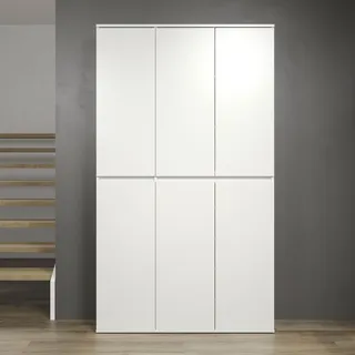 trendteam smart living - Multifunktionsschrank Mehrzweckschrank - Garderobe - Nevada weiß