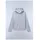 Hoodie Silber L