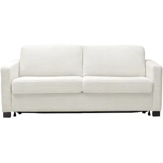Home Affaire Schlafsofa Polyester 2-Sitzer Weiß