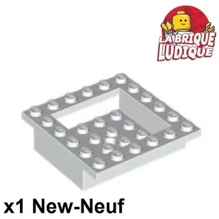 Lego 1x Cockpit Basis Kabine Schiff 6x6 x1 1/3 Quadrat Weiß/Weiß 4597 NEU