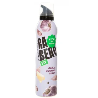 Rabeko Zero Kochspray kalorienarm | KNOBLAUCH | 800 Portionen,2 kcal pro Sprühstoß| Pfannenspray zum Braten,Grillen & Backen| ohne Zusätze,ohne Zucker|Non-Stick Cooking Spray|Gluten und Laktosefrei