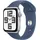 Watch SE 2024 GPS 44 mm Aluminiumgehäuse Silber, Sportarmband Denim S/M